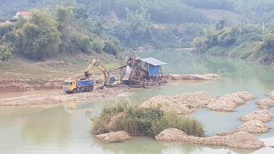 Bắc Giang: Tăng cường kiểm tra, giám sát hoạt động khai thác khoáng sản