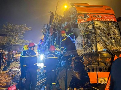 Khởi tố tài xế xe khách Phương Trang gây tai nạn khiến 16 người thương vong ở Quảng Nam