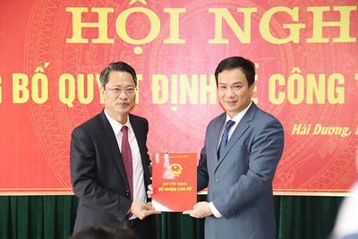 Chủ tịch UBND huyện Bình Giang giữ chức Trưởng BQL các khu công nghiệp tỉnh Hải Dương