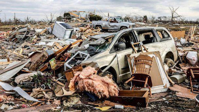 Mỹ: Lốc xoáy kinh hoàng khiến hàng chục người bị thương
