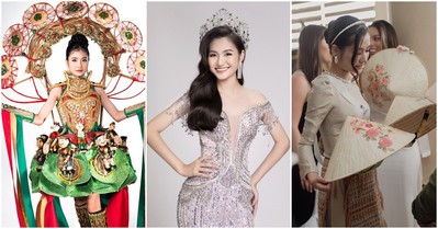 Đoạt giải Trang phục Môi trường đẹp nhất, Nguyễn Thanh Hà vào thẳng Top 10 Miss Eco International
