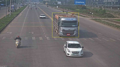 TP Bắc Giang dày đặc camera giám sát vi phạm giao thông