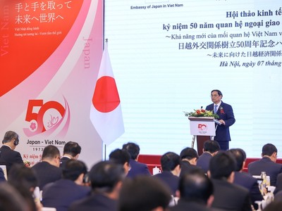 Thủ tướng Phạm Minh Chính khai mạc hội thảo kinh tế cấp cao Việt Nam - Nhật Bản