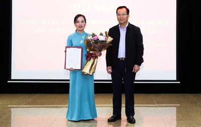 Bà Sùng Hồng Mai giữ chức Phó Giám đốc Sở Văn hóa và Thể thao tỉnh Lào Cai