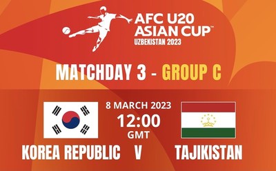 FPT Play Trực tiếp U20 Hàn Quốc vs U20 Tajikistan , U20 Châu Á 19h00 ngày 8/3