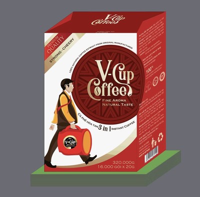 V-Cup được Chứng nhận kỷ lục thương hiệu "Hộp Cà phê Hòa tan lớn nhất Việt Nam"