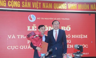 Ông Nguyễn Hồng Hiếu giữ chức Phó Cục trưởng Cục Quản lý tài nguyên nước