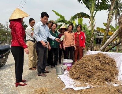 Hội Nông dân tỉnh Thanh Hóa tập huấn xử lý rác thải hữu cơ thân thiện với môi trường