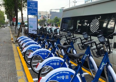 Đà Nẵng đặt 61 trạm xe đạp công cộng khắp thành phố cho khách thuê
