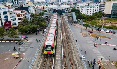 Tuyến đường sắt Nhổn - ga Hà Nội lùi thời gian khai thác