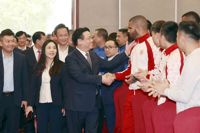 Chủ tịch Quốc hội Vương Đình Huệ làm việc tại tỉnh Hưng Yên