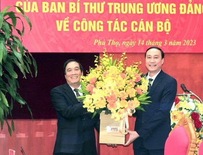 Ông Phùng Khánh Tài được điều động làm Phó Bí thư Tỉnh ủy Phú Thọ