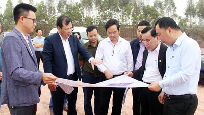 Bắc Giang: Hỗ trợ nhà đầu tư để sớm đưa khu công nghiệp Tân Hưng vào hoạt động