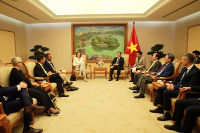 Phó Thủ tướng Trần Hồng Hà tiếp Tổng Giám đốc Tổ chức quốc tế về Bảo tồn thiên nhiên
