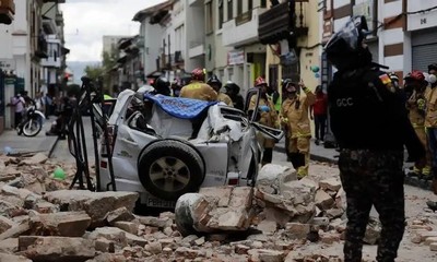 Ecuador: Động đất 6,8 độ richter, ít nhất 12 người thiệt mạng