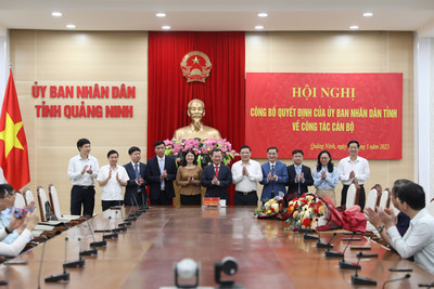 Tỉnh Quảng Ninh bổ nhiệm nhiều cán bộ chủ chốt