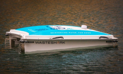 WasteShark – robot thu gom rác thải trên mặt nước
