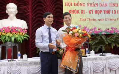 Bí thư Thành ủy Phan Thiết được bầu giữ chức Phó Chủ tịch UBND tỉnh Bình Thuận