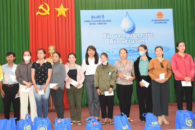 Công ty CP Cấp nước Bà Rịa – Vũng Tàu tổ chức tuyên truyền “Bảo vệ nguồn nước – Bảo vệ sự sống”