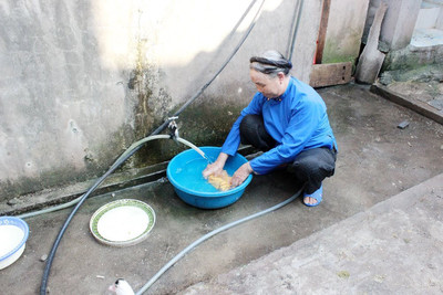 Lào Cai: Có 96% số hộ dân được sử dụng nước hợp vệ sinh