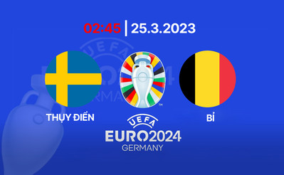 TV360 Trực tiếp bóng đá Thụy Điển vs Bỉ, Euro 2024, 2h45 hôm nay 25/3