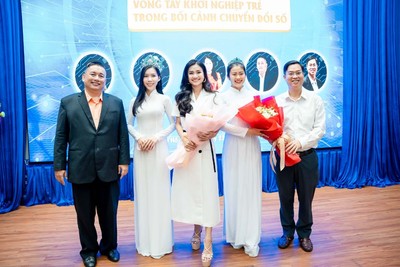 Hoa hậu Môi trường thế giới Nguyễn Thanh Hà lập Quỹ Chăm lo khởi nghiệp cho người trẻ