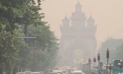 Cảnh báo ô nhiễm không khí ở mức nguy hiểm tại Lào