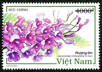 Bộ tem “Phượng tím”: Quảng bá hình ảnh đất nước, con người, khí hậu Việt Nam
