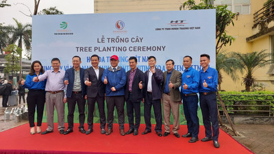 Sự kiện trồng cây “Honda Trading Việt Nam - Chung tay vì Việt Nam xanh”