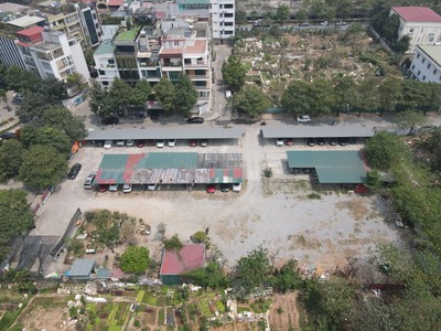 Hà Nội: Chưa xử lý được dứt điểm bãi trông giữ xe trái phép tại phường Cổ Nhuế 2