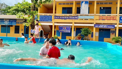 An Giang: Phòng, chống tai nạn đuối nước, phổ cập bơi cho trẻ em ở huyện Phú Tân