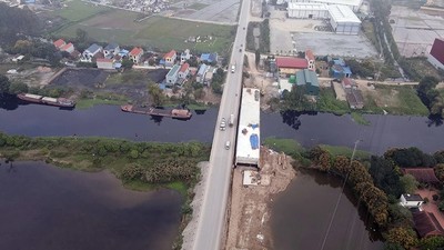 Cận cảnh tuyến đường 2.900 tỷ nối Hà Nội - Hưng Yên, đi qua hàng loạt KCN và đô thị