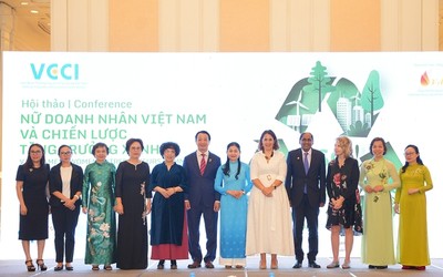 Hội LHPN Việt Nam đồng hành cùng nữ doanh nhân phát triển kinh tế theo hướng tăng trưởng xanh