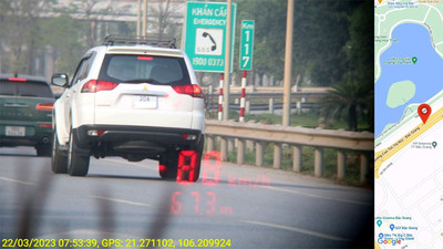 Bắc Giang: 3 tháng đầu năm 2023 xử phạt 584 trường hợp vi phạm quy định về tốc độ