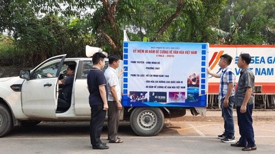 Bắc Giang: Tổ chức chiếu phim lưu động miễn phí phục vụ bà con nhân dân