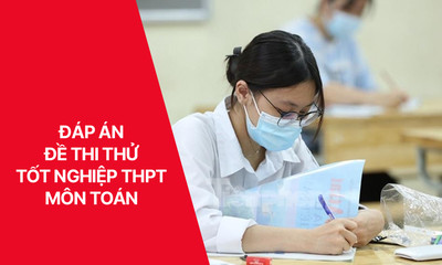 Đáp án, đề thi thử tốt nghiệp THPT 2023 môn Toán của Sở GD&ĐT Hà Nội
