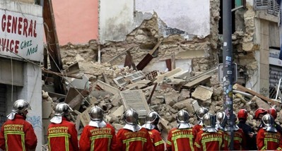Pháp: Sập nhà tại thành phố cảng Marseille