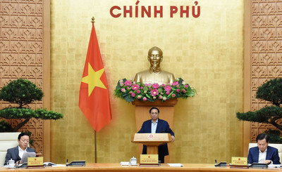 Thủ tướng Phạm Minh Chính chủ trì phiên họp Chính phủ chuyên đề xây dựng pháp luật tháng 4
