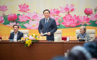 Chủ tịch Quốc hội gặp mặt Đoàn đại biểu cựu tù chính trị và tù binh Thành phố Hồ Chí Minh