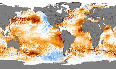 Nhiệt độ bề mặt đại dương cao chưa từng thấy trên toàn cầu