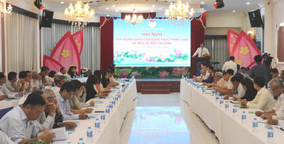 Hội Luật gia Việt Nam tổ chức hội nghị tập huấn “Nâng cao kiến thức, năng lực bảo vệ môi trường”