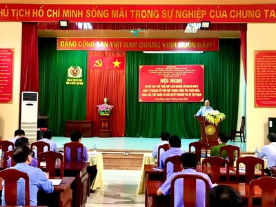 Lạng Giang (Bắc Giang): Hội nghị sơ kết Quy chế phối hợp liên ngành số 02/LN-QCPH ngày 17/9/2020