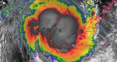 Siêu bão nhiệt đới Ilsa đổ bộ Australia với tốc độ gió kỷ lục