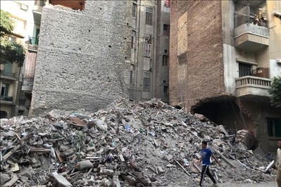 Ai Cập: Sập nhà khiến ít nhất 6 người thiệt mạng
