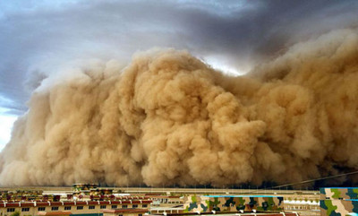 Trung Quốc hứng chịu bão cát với tần suất nhiều hơn so với 10 năm qua.
