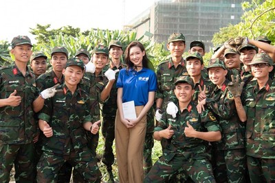 Hoa hậu Bảo Ngọc trở thành đại sứ Ngày trái đất 2023 tại Việt Nam