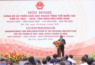 Thủ tướng Phạm Minh Chính chủ trì Hội nghị công bố Quy hoạch tổng thể quốc gia