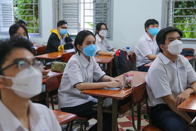 TP.HCM: Sở GD-ĐT yêu cầu giáo viên, học sinh mang khẩu trang trong trường học