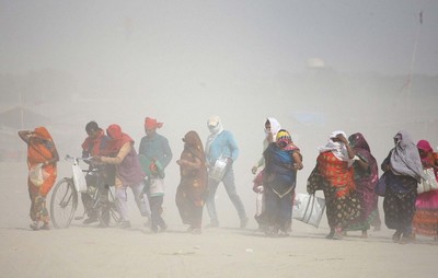 Ấn Độ hứng chịu hàng loạt hiểm hoạ khí hậu và thời tiết cực đoan