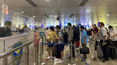 Sân bay Tân Sơn Nhất phục vụ hơn 755.000 hành khách dịp nghỉ lễ